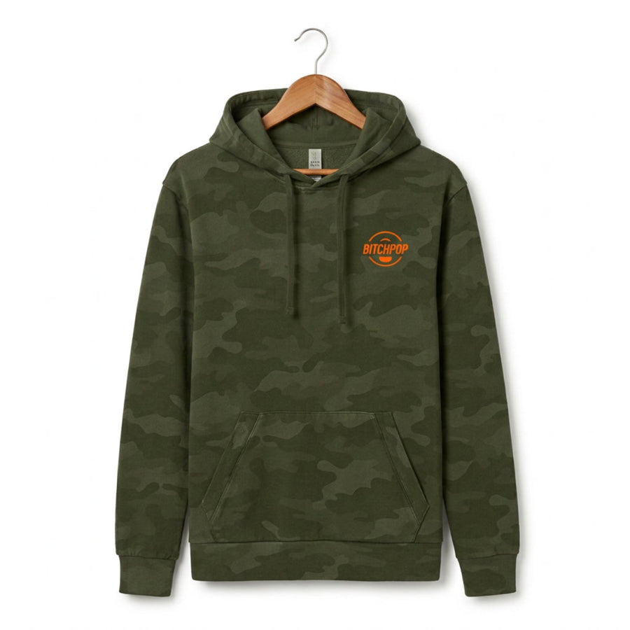 Bitchpop Camo Hoodie