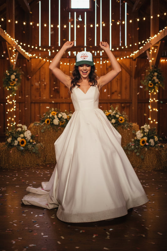 Blush on Blush Bitchpop Trucker Hat