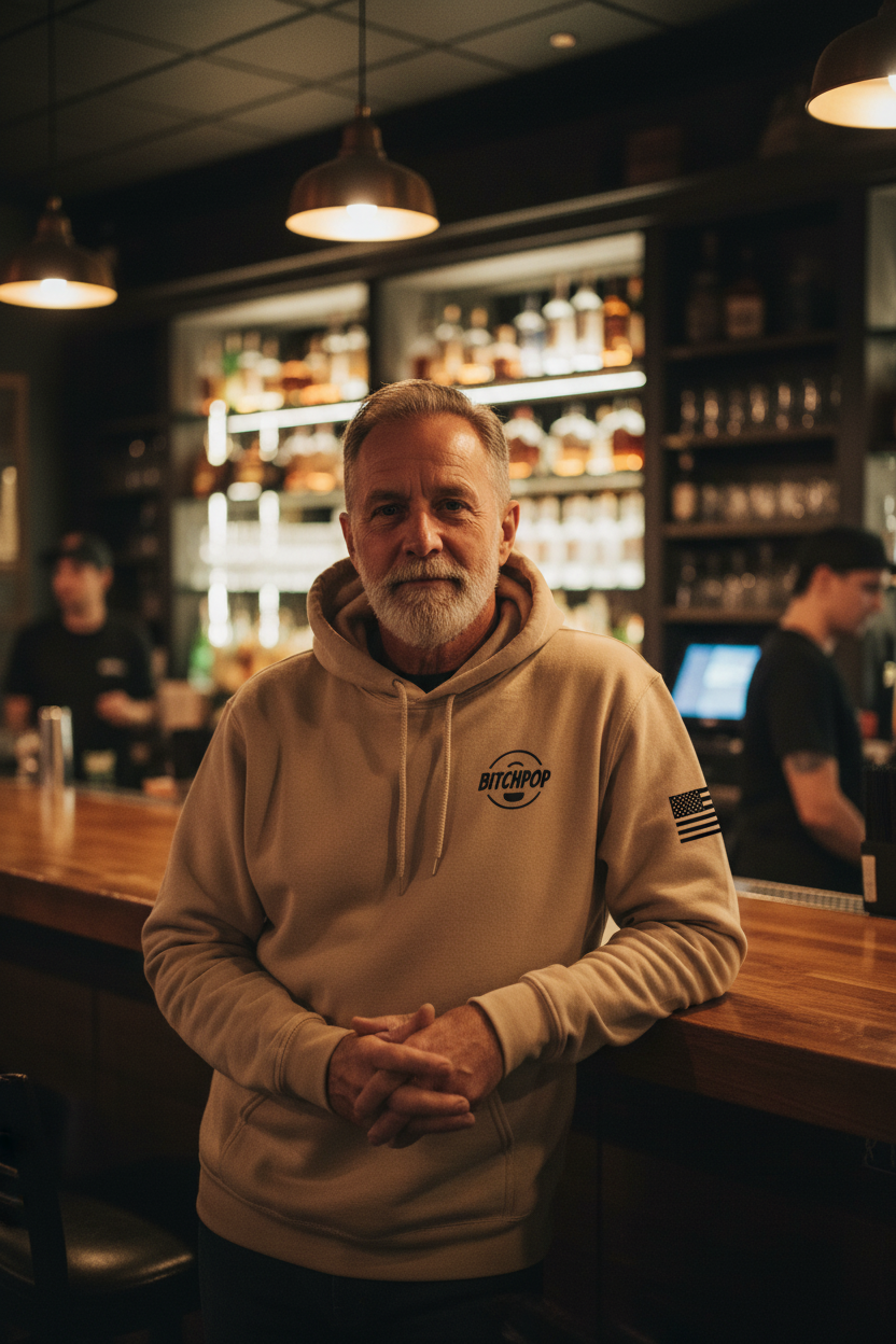 "Old Gold" Bitchpop Hoodie