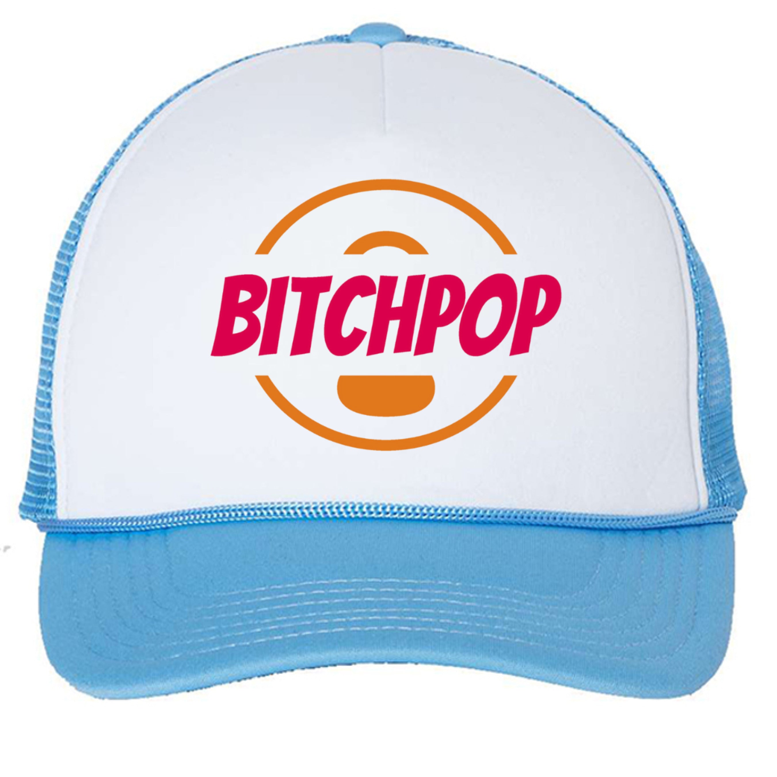 White/ Baby Blue - FRONT